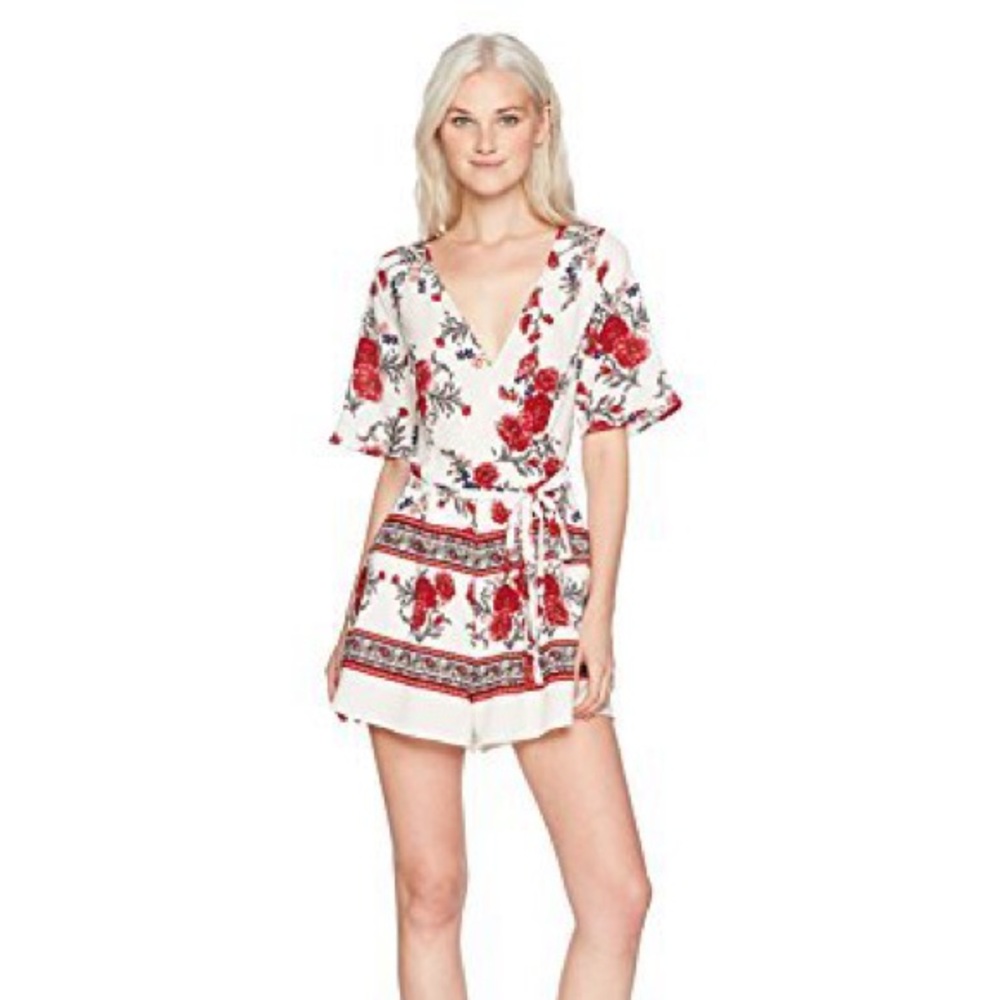 Trixxi Floral Romper L